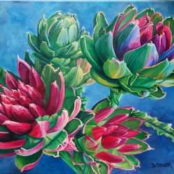 Heart to Heart, 24x30 Acrylic Heart to Heart, 24x30 Acrylic