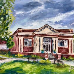 “Carnegie Library” | 12” x 16” “Carnegie Library” | 12” x 16”
