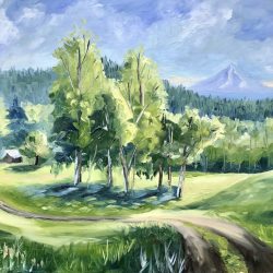 “Memory Lane” | 12” x 16” “Memory Lane” | 12” x 16”