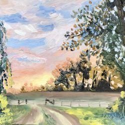 “Soft Skies” | 8” x 10” “Soft Skies” | 8” x 10”