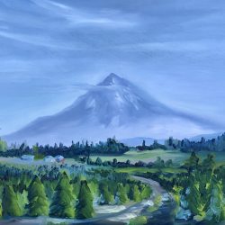 “Misty Mornin’” | 12” x 16” “Misty Mornin’” | 12” x 16”