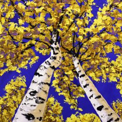 "Looking Up" 36"x12" Acrylic Palette Knife $265.00 "Looking Up" 36"x12" Acrylic Palette Knife $265.00