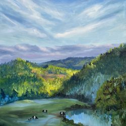 “Mountain Pass” | 18” x 24” “Mountain Pass” | 18” x 24”