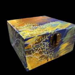 Some Enchanted Evening: Hand painted box