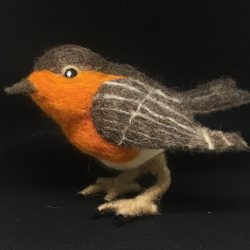 Needle felted Robin Needle felted Robin