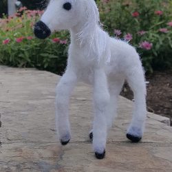 Needle felted Unicorn