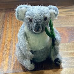 Needle felted Koala