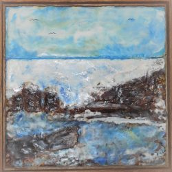 Smuggler's Cove Encaustic
