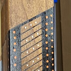 Dots and Lines: Wall Box for display in small spaces; between doors and windows; above doors; stacked on a mantel or windowsill; or hung together in a larger spaces. LOTS of uses!